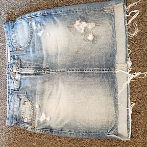 AG denim skirt